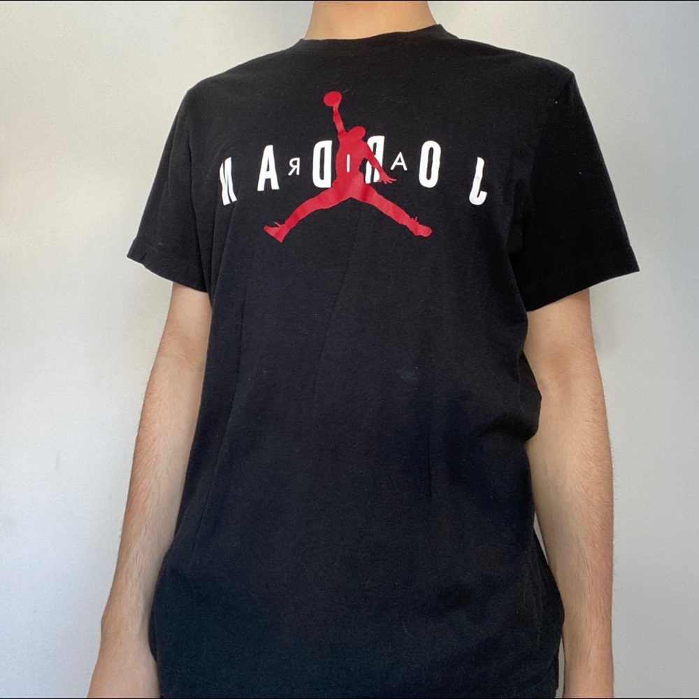 air jordan black new shirt